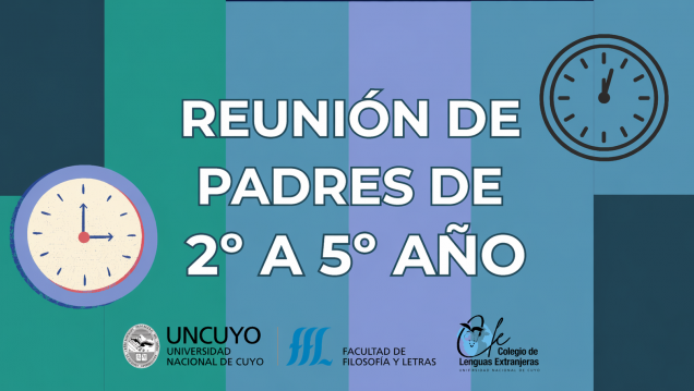 imagen Reunión de padres de alumnos de 2º a 5º año