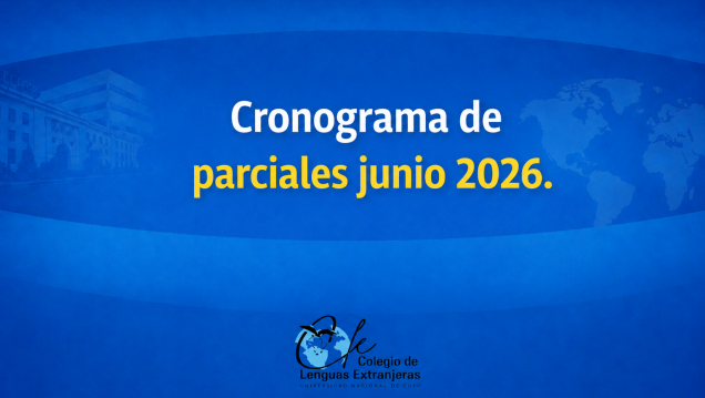 imagen Cronograma de exámenes parciales junio 2026