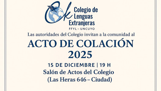 imagen Acto de colación 2025