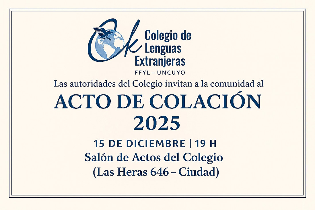 imagen Acto de colación 2025