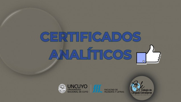 imagen ¿Ya retiraste tu certificado analítico?