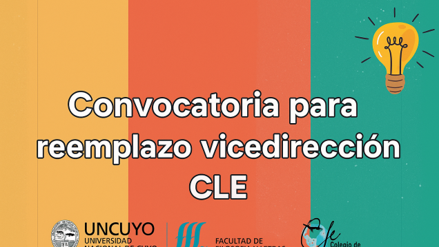 imagen CONVOCATORIA PARA EL CARGO DE VICEDIRECTOR/A REEMPLAZANTE – CLE