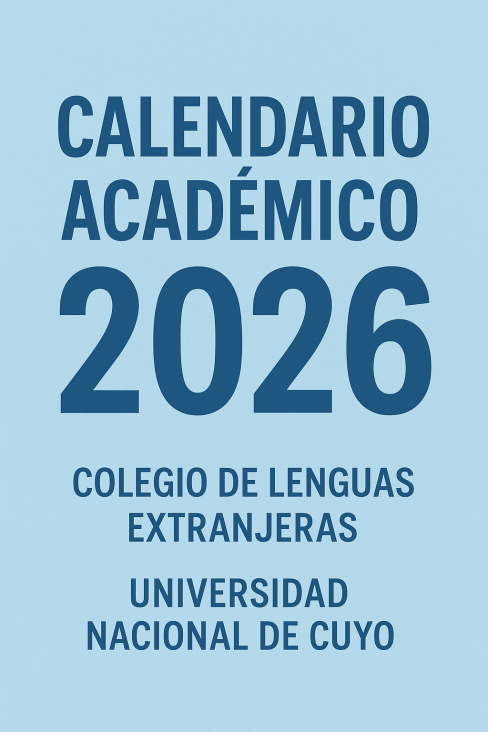 imagen Calendario Académico 2026