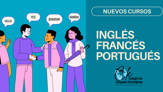 imagen Nuevos cursos: INGLÉS, FRANCÉS y PORTUGUÉS