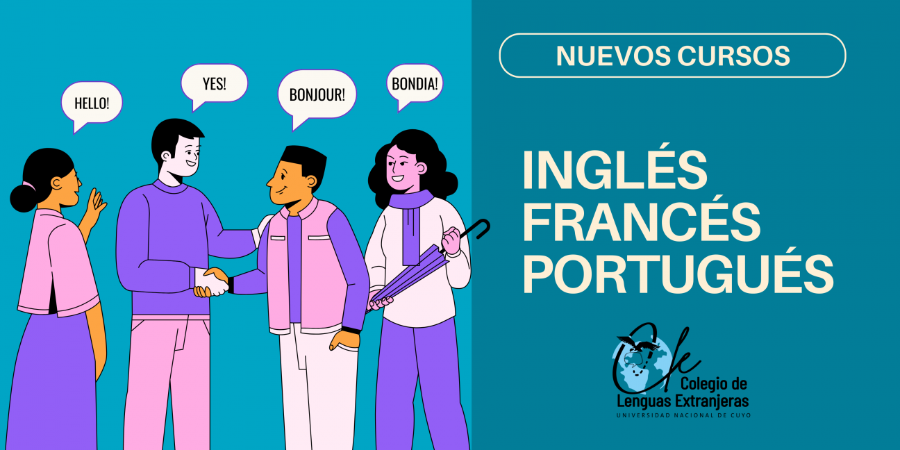 imagen Nuevos cursos: INGLÉS, FRANCÉS y PORTUGUÉS