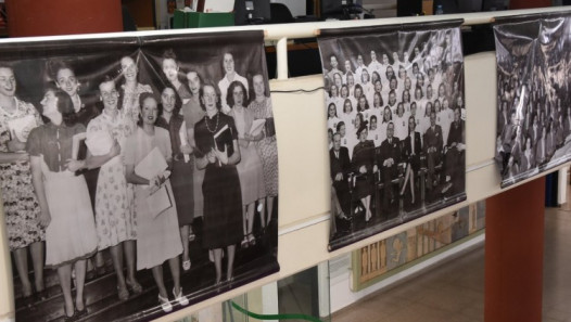 imagen Muestra Fotográfica reúne imágenes de mujeres importantes de la UNCuyo a partir de 1939.